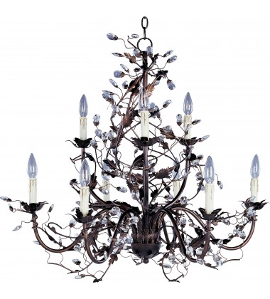  Elegante 9-Light Chandelier-(2852OI)-Maxim