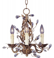  Elegante 3-Light Chandelier-(2855EG)-Maxim