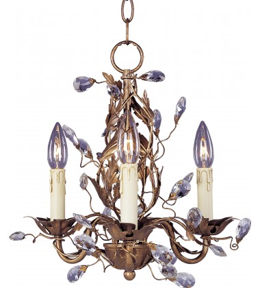  Elegante 3-Light Chandelier-(2855EG)-Maxim