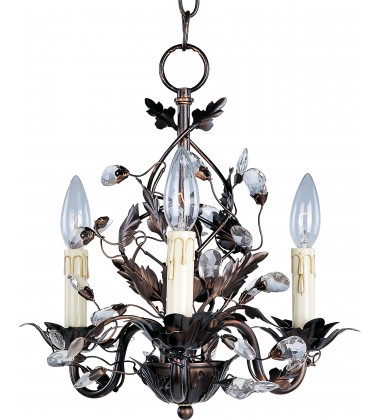  Elegante 3-Light Chandelier-(2855OI)-Maxim