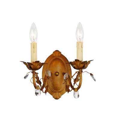  Elegante 2-Light Wall Sconce-(2857EG)-Maxim