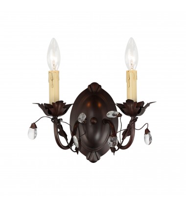  Elegante 2-Light Wall Sconce-(2857OI)-Maxim
