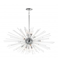  Polaris 16-Light Pendant-(28668CLPC)-Maxim