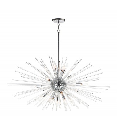  Polaris 16-Light Pendant-(28668CLPC)-Maxim
