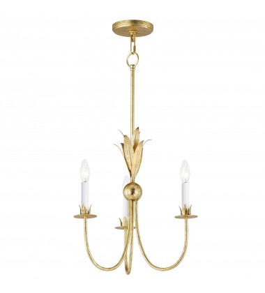 Paloma 3-Light Chandelier-(2883GL)-Maxim  Paloma 3-Light Chandelier-(2883GL)-Maxim