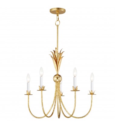  Paloma 5-Light Chandelier-(2885GL)-Maxim
