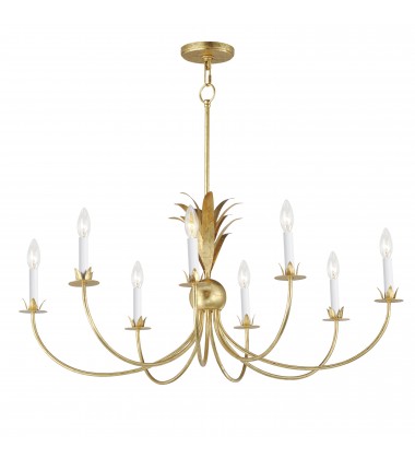 Paloma 8-Light Chandelier-(2888GL)-Maxim  Paloma 8-Light Chandelier-(2888GL)-Maxim