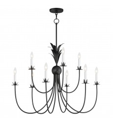  Paloma 9-Light Chandelier-(2889AR)-Maxim