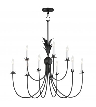  Paloma 9-Light Chandelier-(2889AR)-Maxim