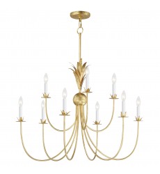  Paloma 9-Light Chandelier-(2889GL)-Maxim