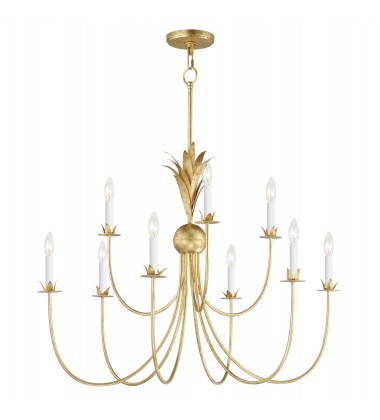  Paloma 9-Light Chandelier-(2889GL)-Maxim