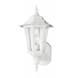  Builder Cast 1-Light Outdoor Wall Mount-(3000CLWT)-Maxim