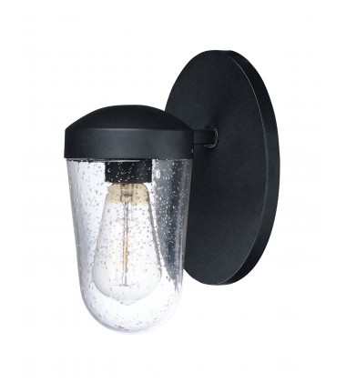  Lido 1-Light Outdoor Wall Sconce-(30011CDBK)-Maxim