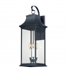  Vicksburg 3-Light Outdoor Wall Sconce-(30026CLBK)-Maxim