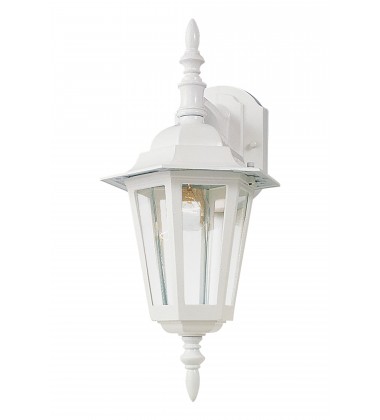  Builder Cast 1-Light Outdoor Wall Mount-(3002CLWT)-Maxim