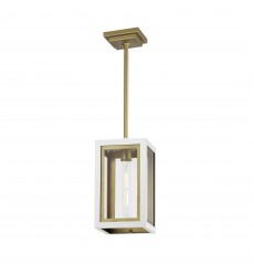 Neoclass 1-Light Outdoor Pendant-(30051CLWTGLD)-Maxim  Neoclass 1-Light Outdoor Pendant-(30051CLWTGLD)-Maxim