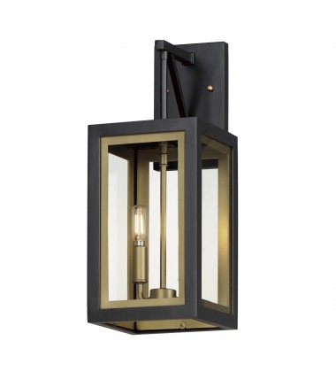  Neoclass 2-Light Outdoor Sconce-(30054CLBKGLD)-Maxim