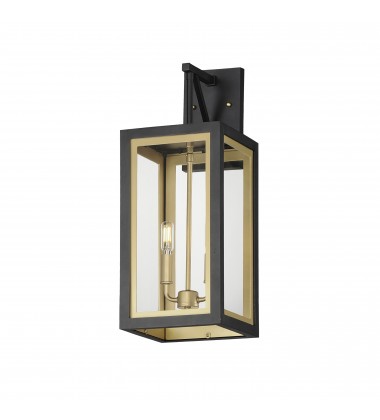 Neoclass 2-Light Outdoor Sconce-(30055CLBKGLD)-Maxim  Neoclass 2-Light Outdoor Sconce-(30055CLBKGLD)-Maxim