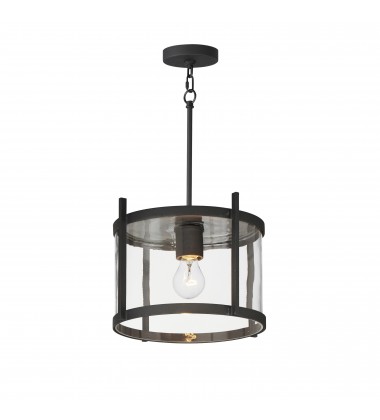 Belfry 1-Light Semi-Flush/Pendant-(30061CLBK)-Maxim  Belfry 1-Light Semi-Flush/Pendant-(30061CLBK)-Maxim