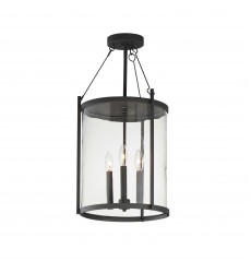 Belfry 3-Light Pendant-(30069CLBK)-Maxim  Belfry 3-Light Pendant-(30069CLBK)-Maxim