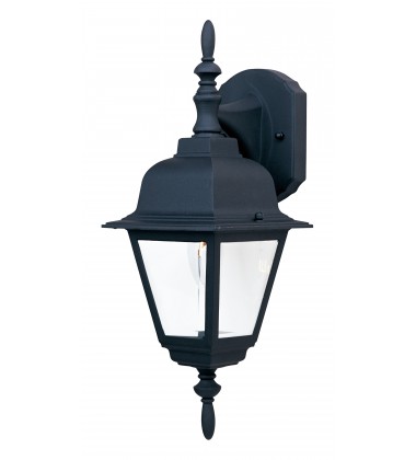  Builder Cast 1-Light Outdoor Wall Mount-(3007CLBK)-Maxim
