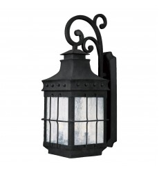 Nantucket 3-Light Outdoor Wall Lantern-(30084CDCF)-Maxim  Nantucket 3-Light Outdoor Wall Lantern-(30084CDCF)-Maxim