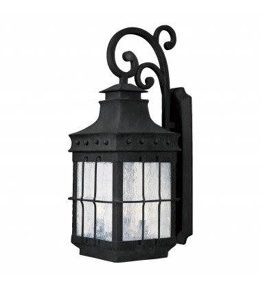 Nantucket 3-Light Outdoor Wall Lantern-(30084CDCF)-Maxim  Nantucket 3-Light Outdoor Wall Lantern-(30084CDCF)-Maxim