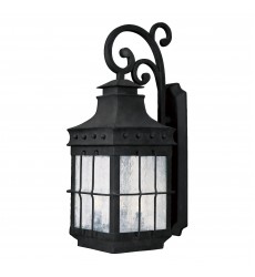 Nantucket 4-Light Outdoor Wall Lantern-(30085CDCF)-Maxim  Nantucket 4-Light Outdoor Wall Lantern-(30085CDCF)-Maxim