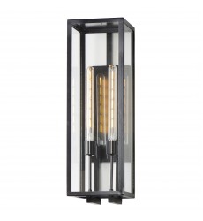  Catalina 2-Light XL Outdoor Up-Light Wall Sconce-(30096CLDBZ)-Maxim