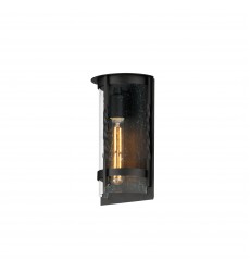  Foundry 1-Light Outdoor Wall Sconce-(30191CDBK)-Maxim