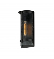  Foundry 1-Light Outdoor Wall Sconce-(30192CDBK)-Maxim
