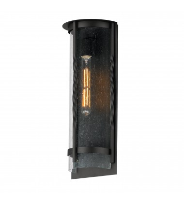  Foundry 1-Light Outdoor Wall Sconce-(30193CDBK)-Maxim