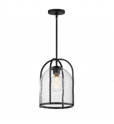  Foundry 1-Light Pendant-(30194CDBK)-Maxim