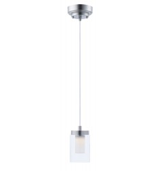 Mod 1-Light LED Mini Pendant-(30260CLFTSN)-Maxim  Mod 1-Light LED Mini Pendant-(30260CLFTSN)-Maxim