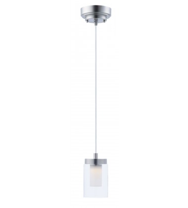  Mod 1-Light LED Mini Pendant-(30260CLFTSN)-Maxim