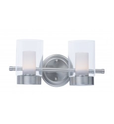 Mod 2-Light LED Vanity-(30262CLFTSN)-Maxim  Mod 2-Light LED Vanity-(30262CLFTSN)-Maxim