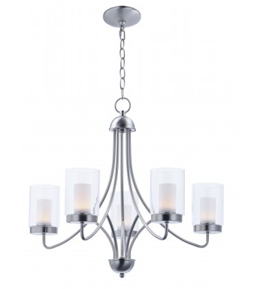  Mod 5-Light LED Chandelier-(30265CLFTSN)-Maxim