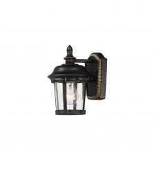  Dover Cast 1-Light Outdoor Wall Lantern-(3026CDBZ)-Maxim