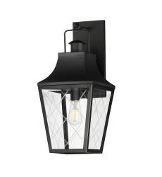  Storybook 1-Light Outdoor Large Wall Sconce-(30363CLBK)-Maxim