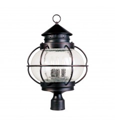  Portsmouth 3-Light Outdoor Pole/Post Lantern-(30501CDOI)-Maxim