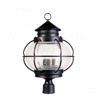  Portsmouth 3-Light Outdoor Pole/Post Lantern-(30501CDOI)-Maxim