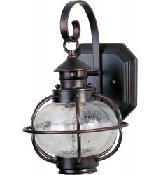  Portsmouth 1-Light Outdoor Wall Lantern-(30502CDOI)-Maxim