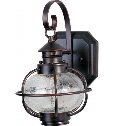  Portsmouth 1-Light Outdoor Wall Lantern-(30502CDOI)-Maxim