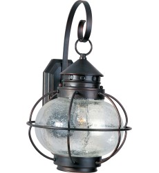  Portsmouth 1-Light Outdoor Wall Lantern-(30503CDOI)-Maxim
