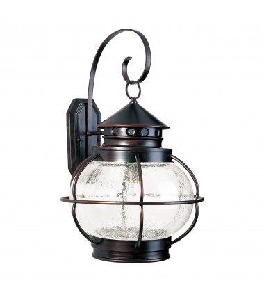  Portsmouth 1-Light Outdoor Wall Lantern-(30504CDOI)-Maxim