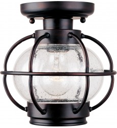 Portsmouth 1-Light Outdoor Ceiling Mount-(30508CDOI)-Maxim