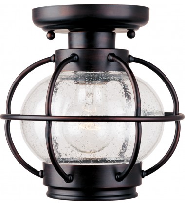  Portsmouth 1-Light Outdoor Ceiling Mount-(30508CDOI)-Maxim