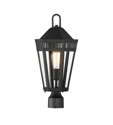  Oxford Outdoor 1-Light Post-(30590CLBK)-Maxim