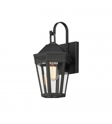  Oxford Outdoor 1-Light Wall Sconce-(30591CLBK)-Maxim