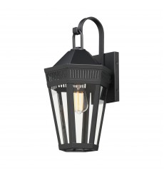  Oxford Outdoor 1-Light Wall Sconce Large-(30592CLBK)-Maxim